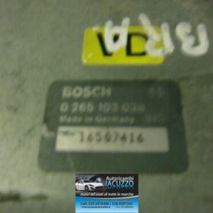 CENTRALINA BOSCH 0265103038