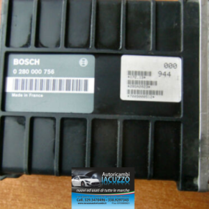 CENTRALINA BOSCH FIAT UNO 0280000756