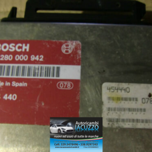 CENTRALINA BOSCH JETRONIC VOLVO 0280000942