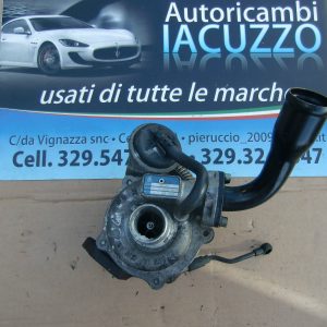 TURBO TURBINA LANCIA YPSILON 1.3 MULTIJET 51KW 70CV ORIGINALE KKK