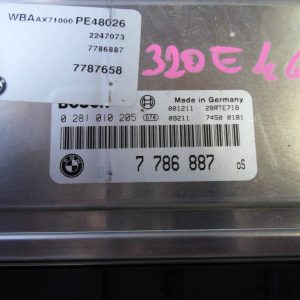 CENTRALINA BOSCH BMW 320 E 46 0281010205