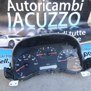 CONTACHILOMETRI TACHIMETRO STRUMENTO FIAT PUNTO 1.2 BENZINA 188 ANNO 2001