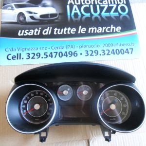 CONTACHILOMETRI TACHIMETRO STRUMENTO FIAT GRANDE PUNTO EVO 1.2 BENZINA