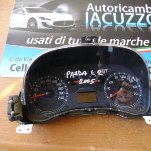 TACHIMETRO CONTACHILOMETRI FIAT PANDA 1.2 BENZINA 2004 2011