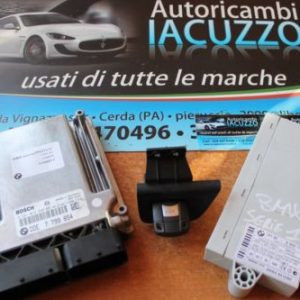 KIT BODY COMPUTER BLOCCHETTO CHIAVE CENTRALINA 0281012880 BMW SERIE 1