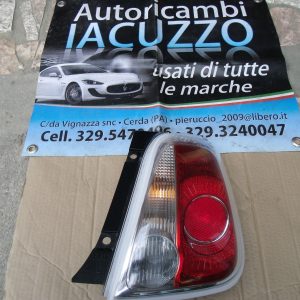 FARO FANALE STOP POSTERIORE DX ORIGINALE FIAT 500 DAL 2007 IN POI