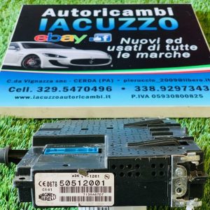 CENTRALINA BODY MODULO BLEUTOOTH BLU&ME ALFA ROMEO 159 CODICE 50512001