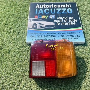 FANALE STOP POSTERIORE DX DESTRO COMPLETO PEUGEOT 205