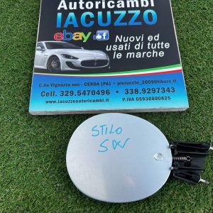 SPORTELLINO SPORTELLO GRIGIO CHIARO BENZINA CARBURANTE SERBATOIO FIAT STILO SW