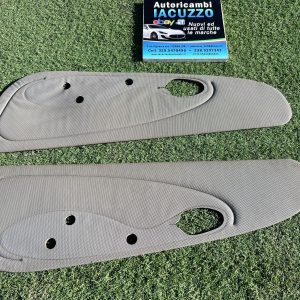 PANNELLI INTERNI PORTA DX SX GRIGIO ANTERIORI FIAT 600 ALZAVETRI ELETTRICI