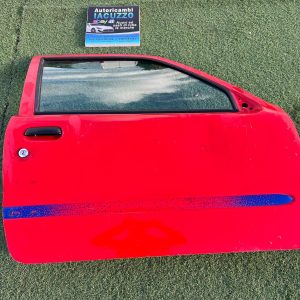 SPORTELLO PORTA DX ROSSO COMPLETA FIAT 600 SEICENTO