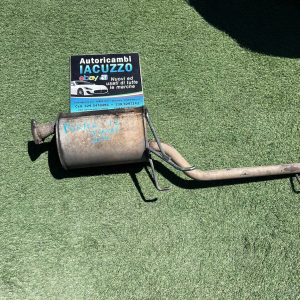 MARMITTA POSTERIORE PIAGGIO PORTER 1.2 D 120 DIESEL DAL 2010 IN POI