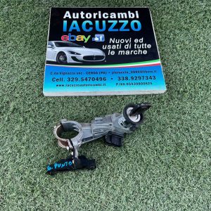BLOCCHETTO ACCENSIONE COMPLETO DI CHIAVE FIAT GRANDE PUNTO